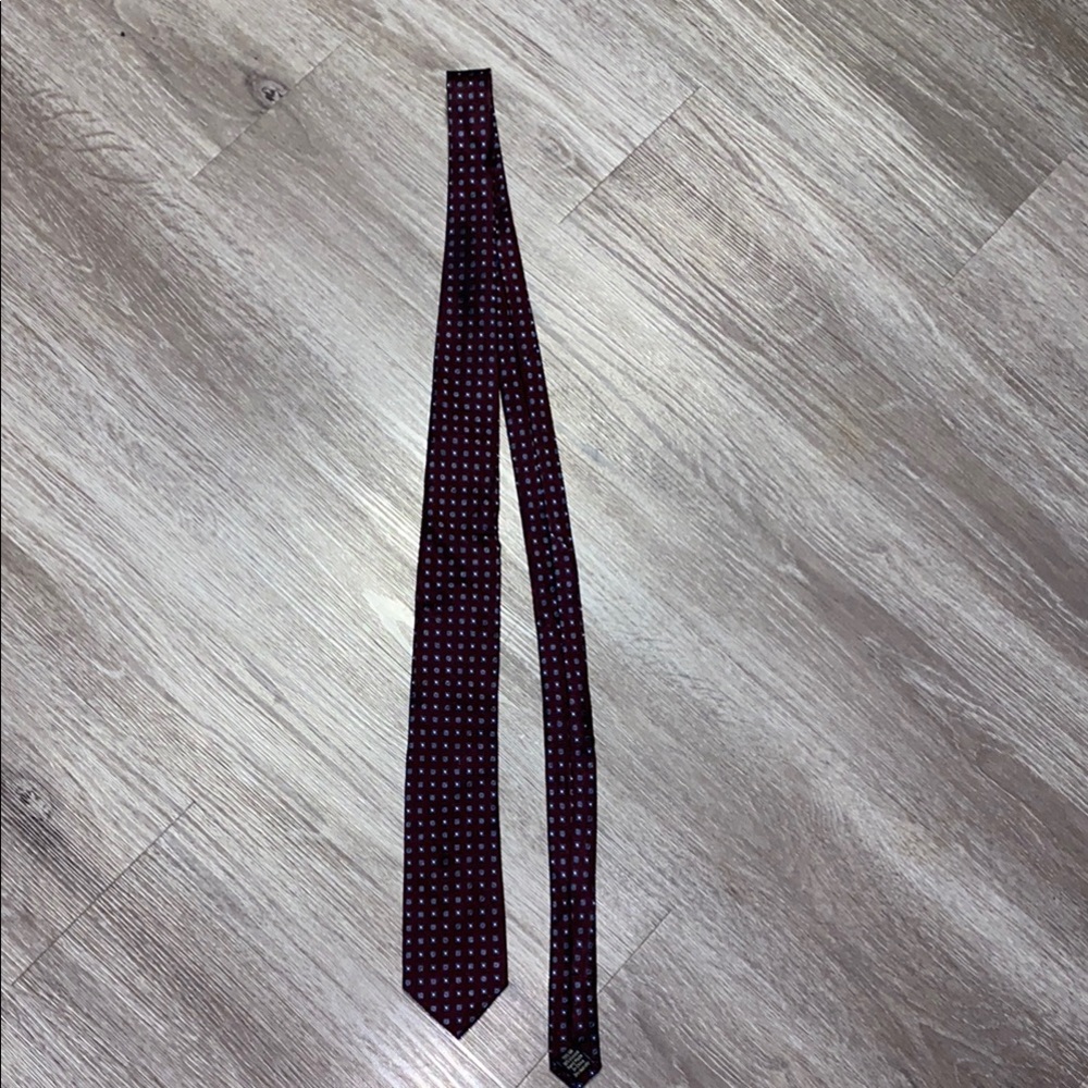 Elegant Big And Tall Burgundy Pronto Uomo Tie